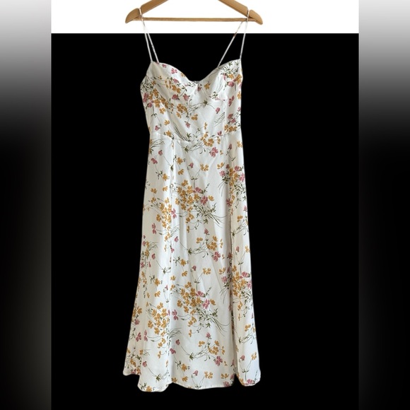 Reformation White Floral Maxi Dress - Picture 6 of 11
